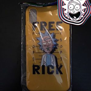 NWT Rick and Morty “Free Rick” iPhone X Case
